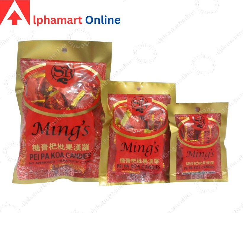 Ming's Pei Pa Koa Candies 20g/60g/120g Shopee Philippines