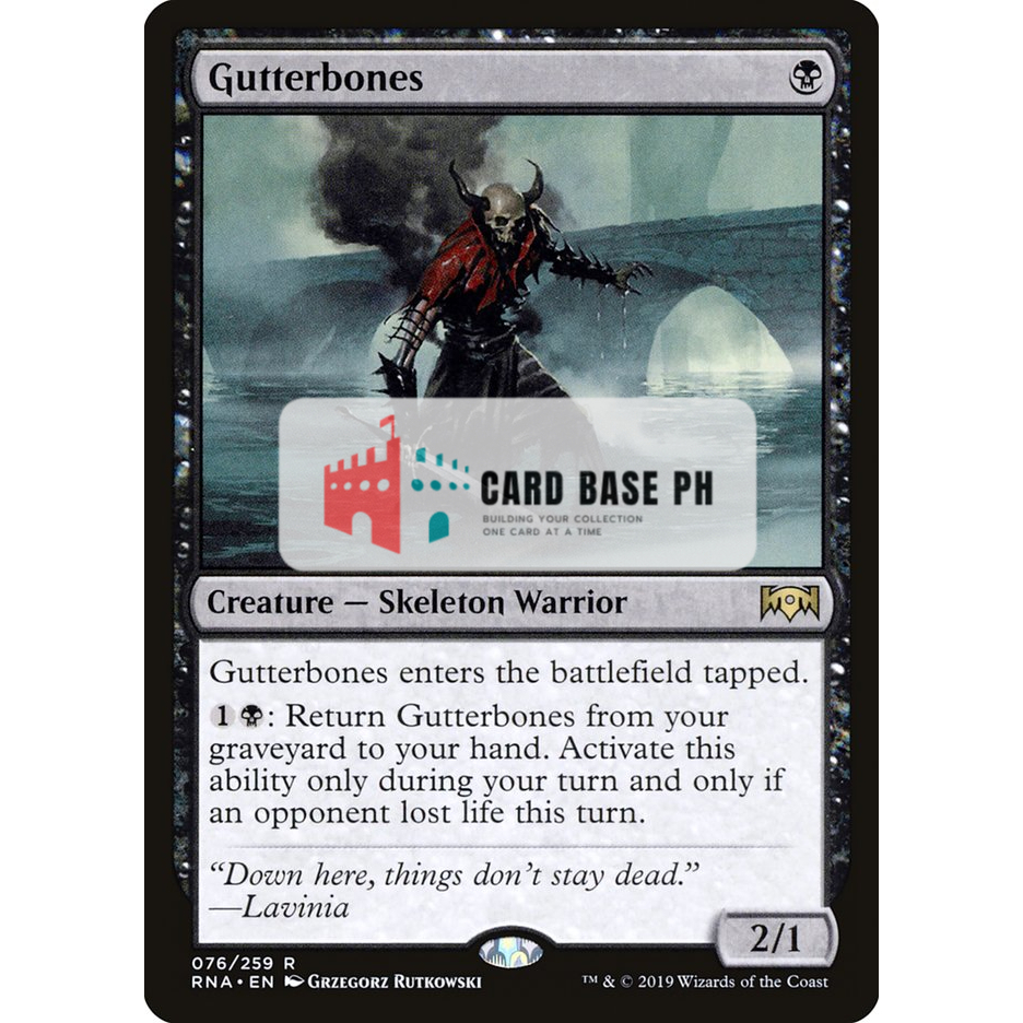 Gutterbones - Magic the Gathering Trading Card | Shopee Philippines
