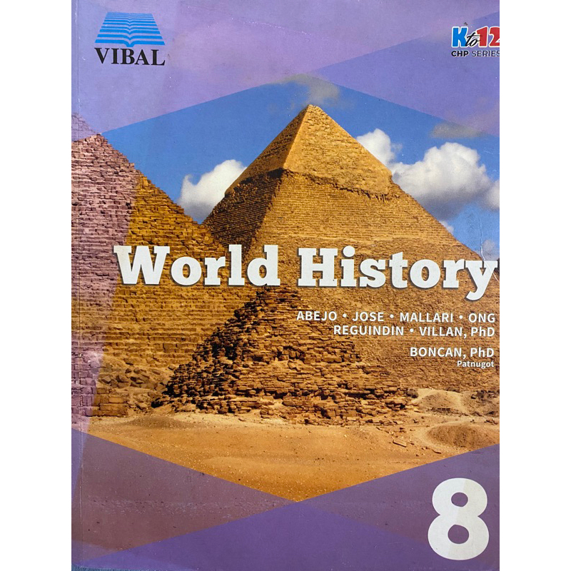 World History Grade 8 Book | Shopee Philippines