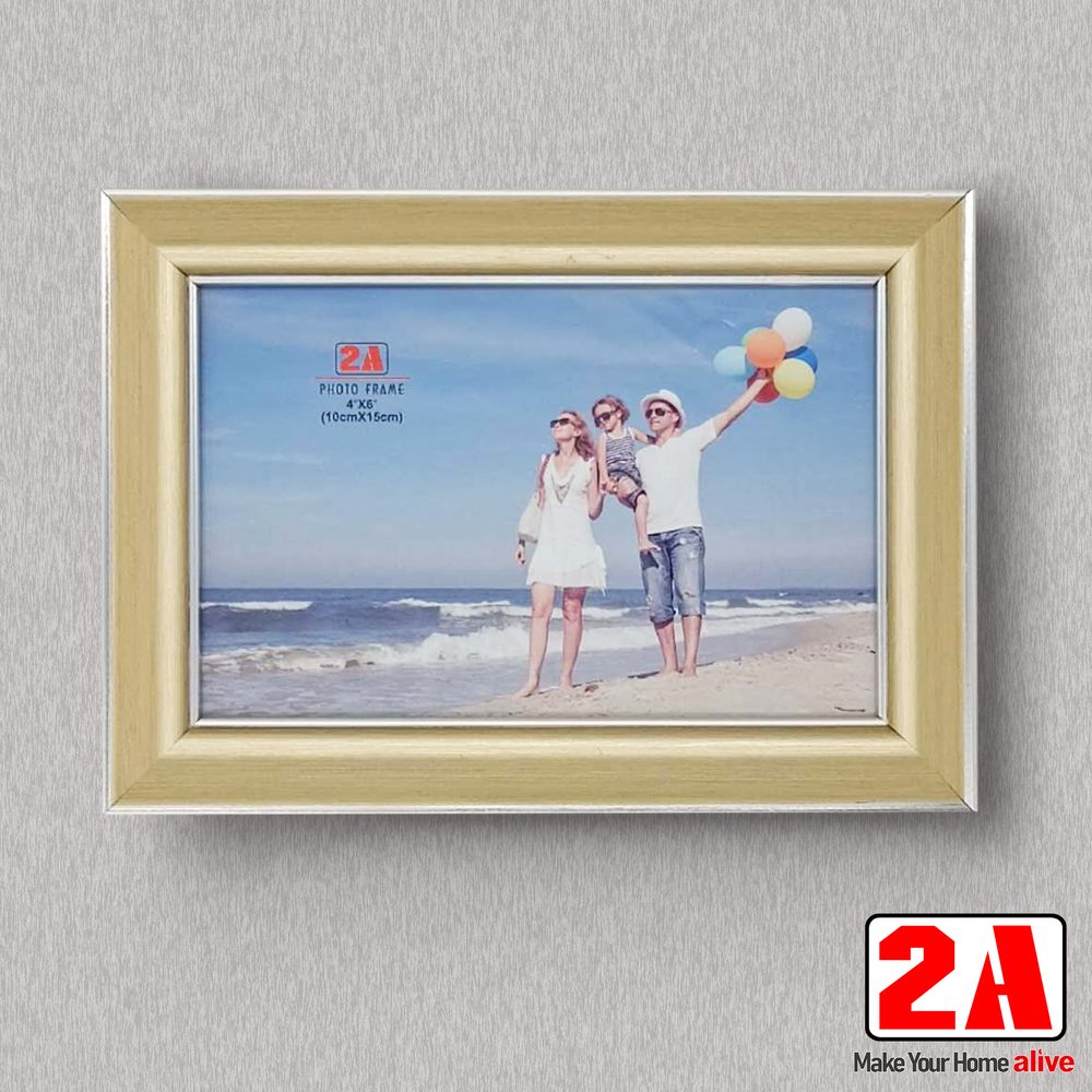 2A 5x7 4x6 Picture Frame Wall Decor Minimalist Thick Cream Frame Classy ...