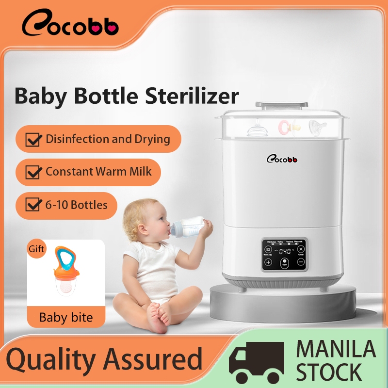 COCOBB Electric Baby Bottle Sterilizer upgrade 5in1 modular large
