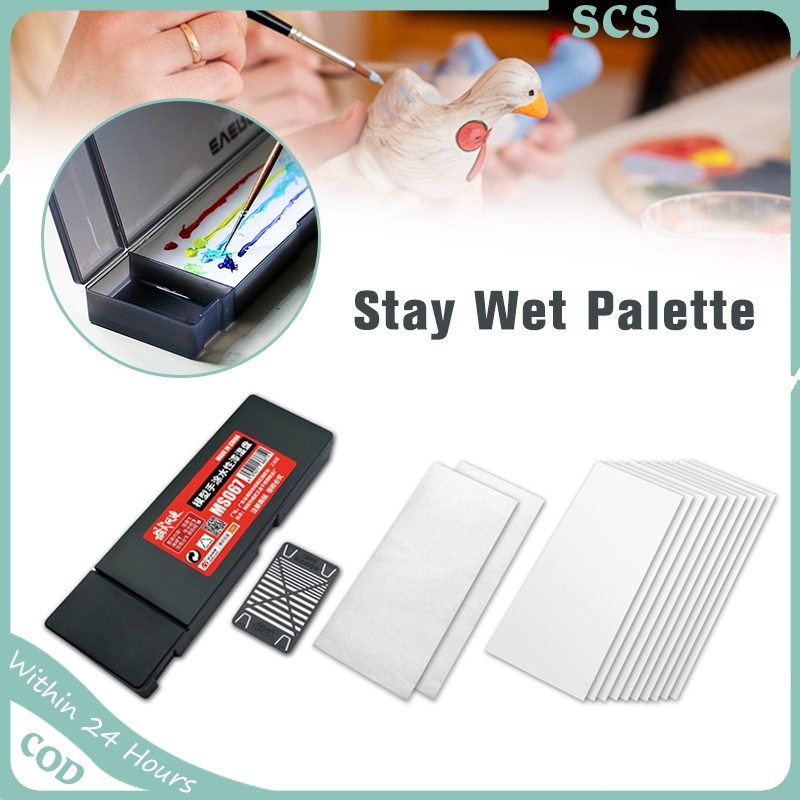 Wet Palette for Acrylic Painting Paper Palette Set Premium Wet Palette