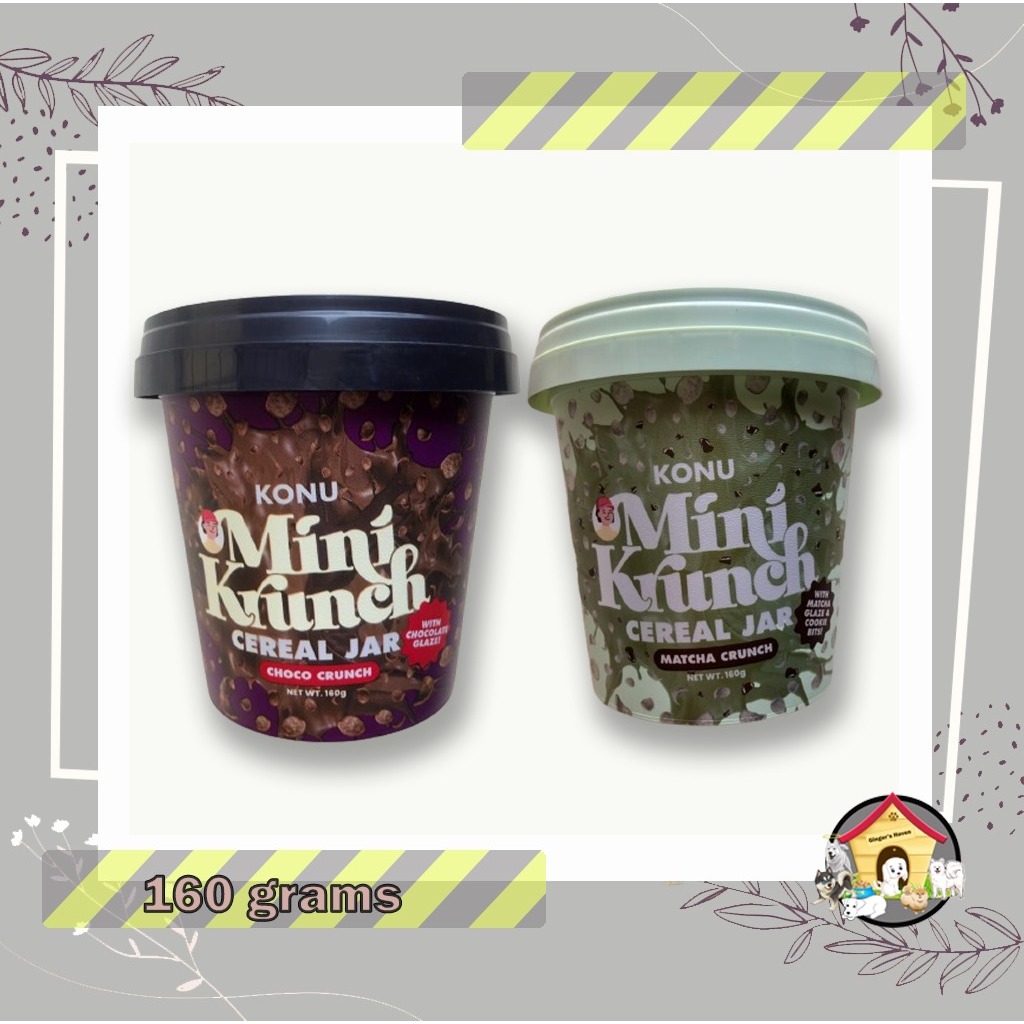 Konu Mini Krunch Cereal Jar (1pc, 160g) | Shopee Philippines