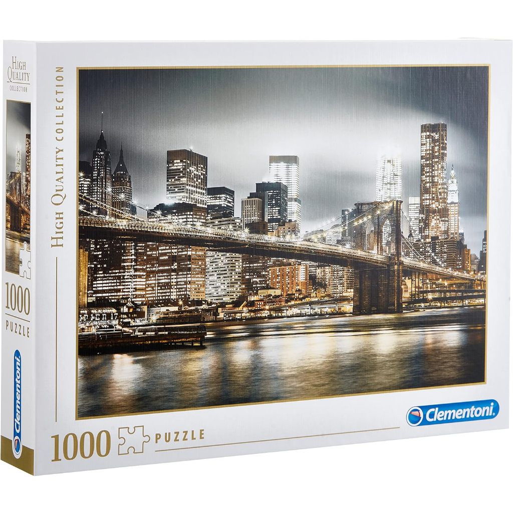Clementoni Puzzle Manhattan Skyline, 1500 Teile – Hochwertiges Puzzle Mit New York Motiv, 59,2 X 84,3 Cm Fertige Größe