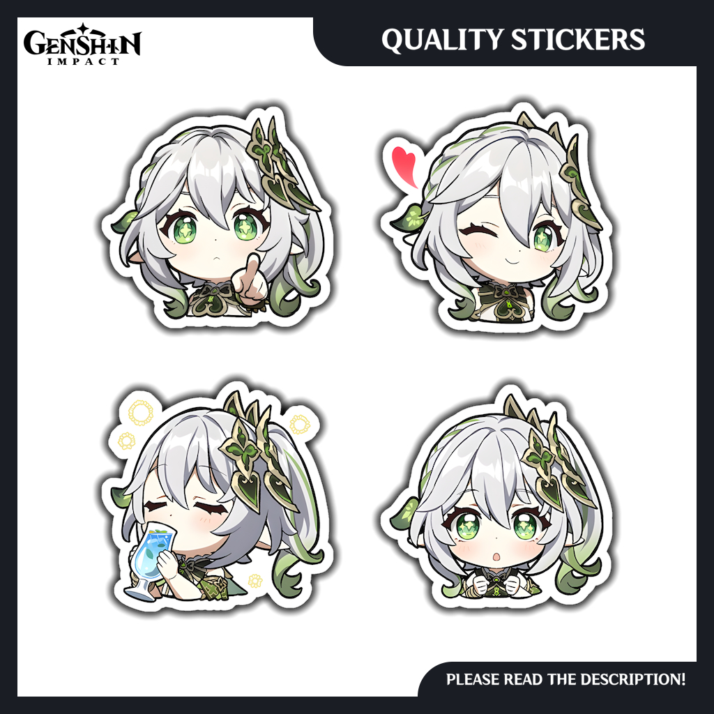 Nahida Genshin Impact Emoji Stickers Shopee Philippines