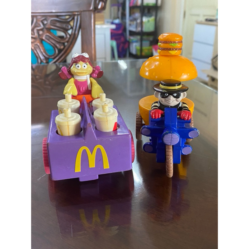 McExpress Mcdonald’s Happy Meal Mcdo hamburglar and birdie Vintage