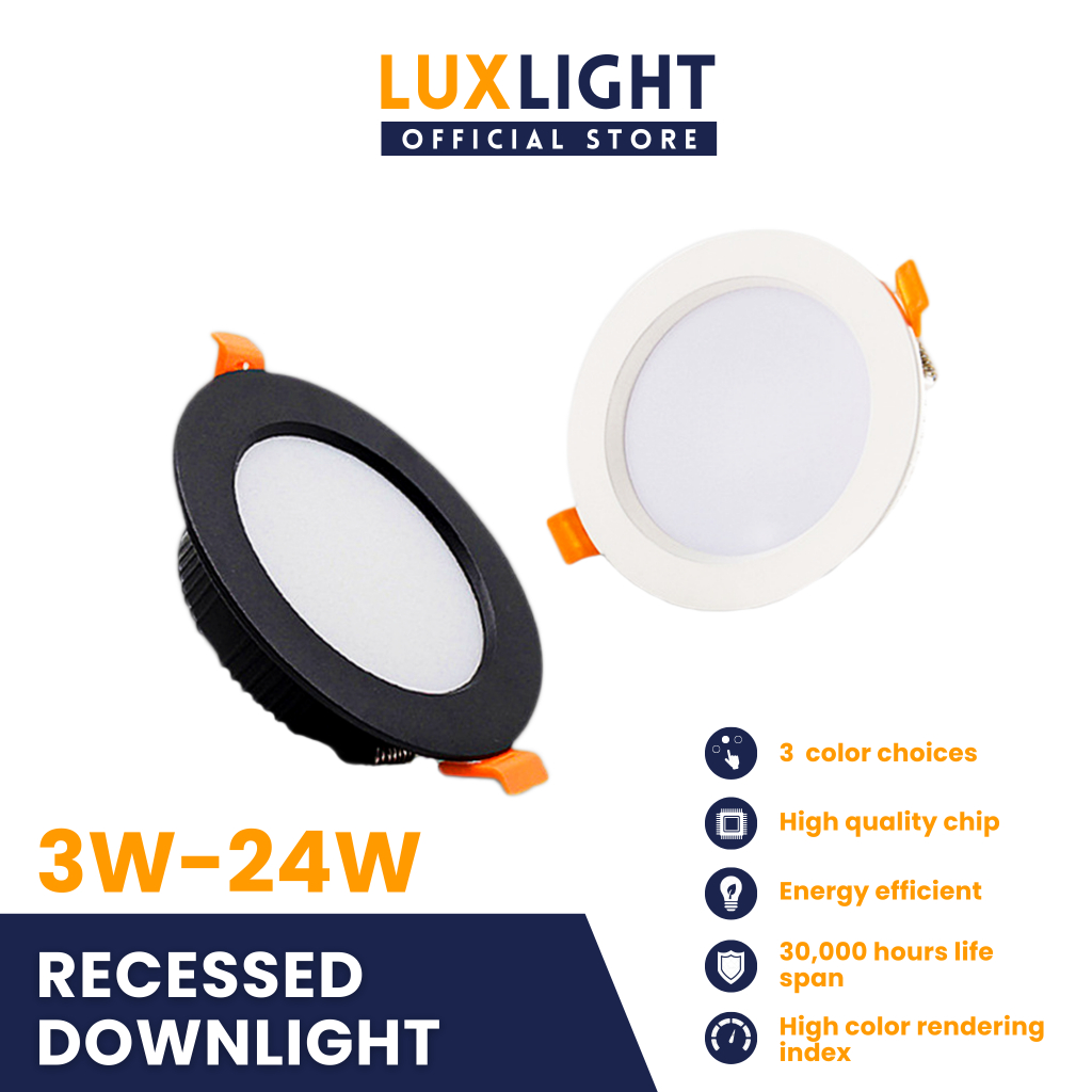 Lux Light Recessed LED Pin Light Round Ceiling PREMIUM and ENERGY