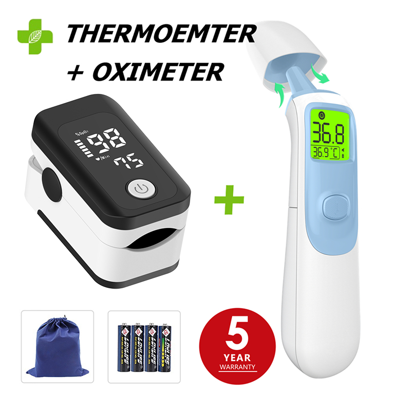 Non-Contact Infrared Thermometer Dual Mode 4 in 1 ℃/℉ & Portable ...
