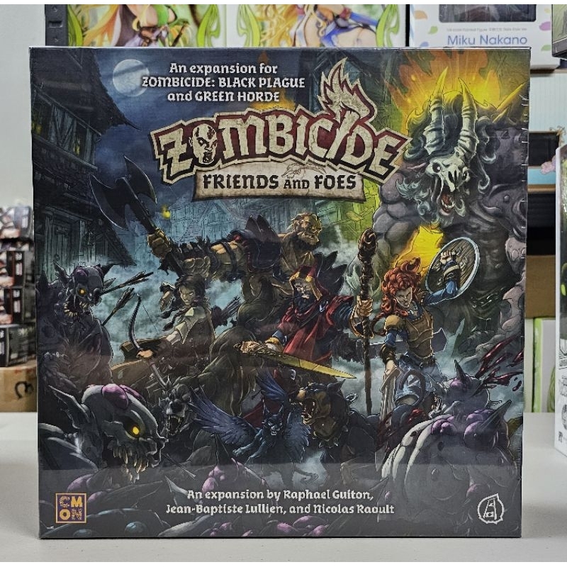 Zombicide Greenhorde Friends and Foe Expansion (Board Game) | Shopee ...