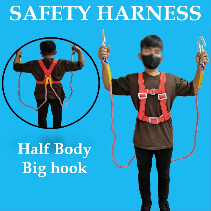Safety Harness Safety Belt Heavy Duty Fall Protection Full Half Body ...