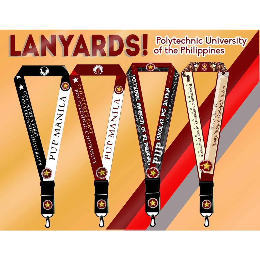 PUP Graduate School Lanyard ID Lace | Shopee Philippines