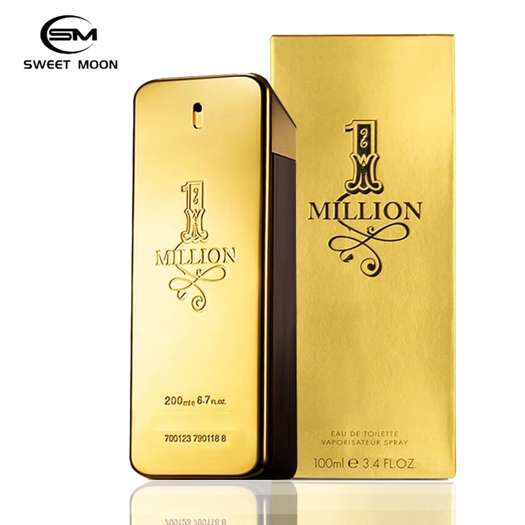 Sweet Moon 1 Million Cologne For Men Eau De Toilette Perfume Long Lasting Pabango Spray For Men 5052