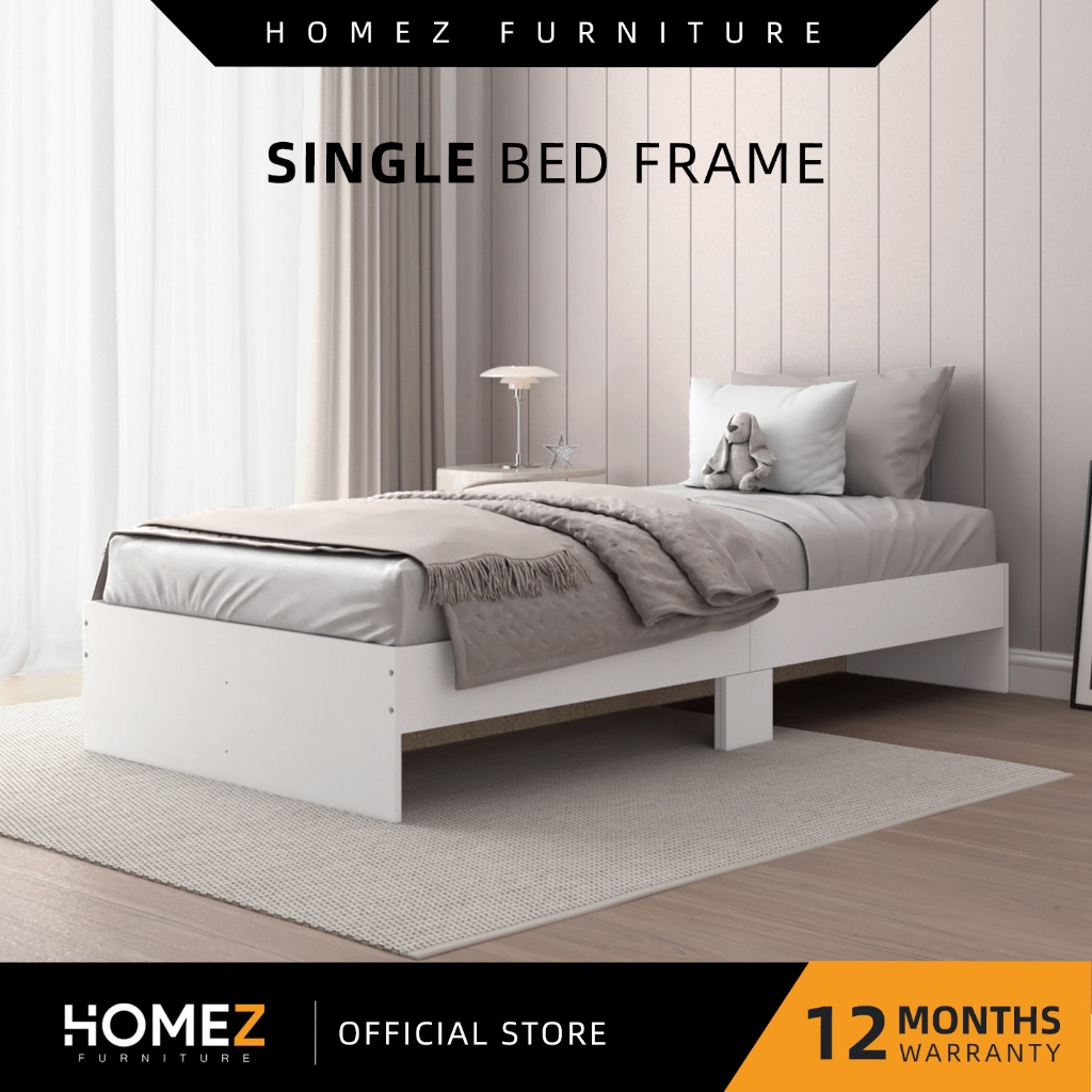 Cheap white single bed 2024 frame