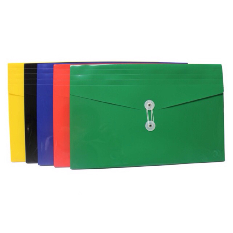 Plastic envelope with string legal sold per piece random color
