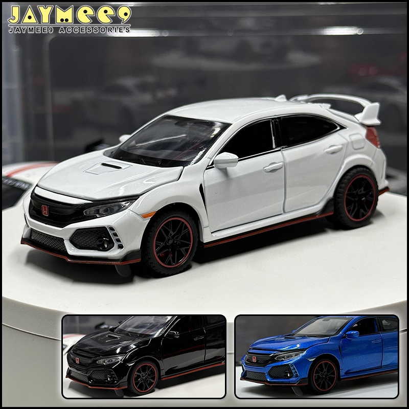 Die Cast Honda CIVIC Type R FK8 132 Scale ALLOY CAR MODEL For Kids Boy