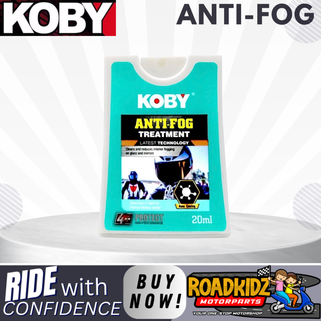 KOBY HELMET ANTI-FOG 20ml | Shopee Philippines