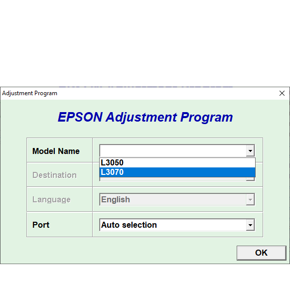 Epson L3050 L3070 Resetter Adjustment Program Shopee Philippines 8063