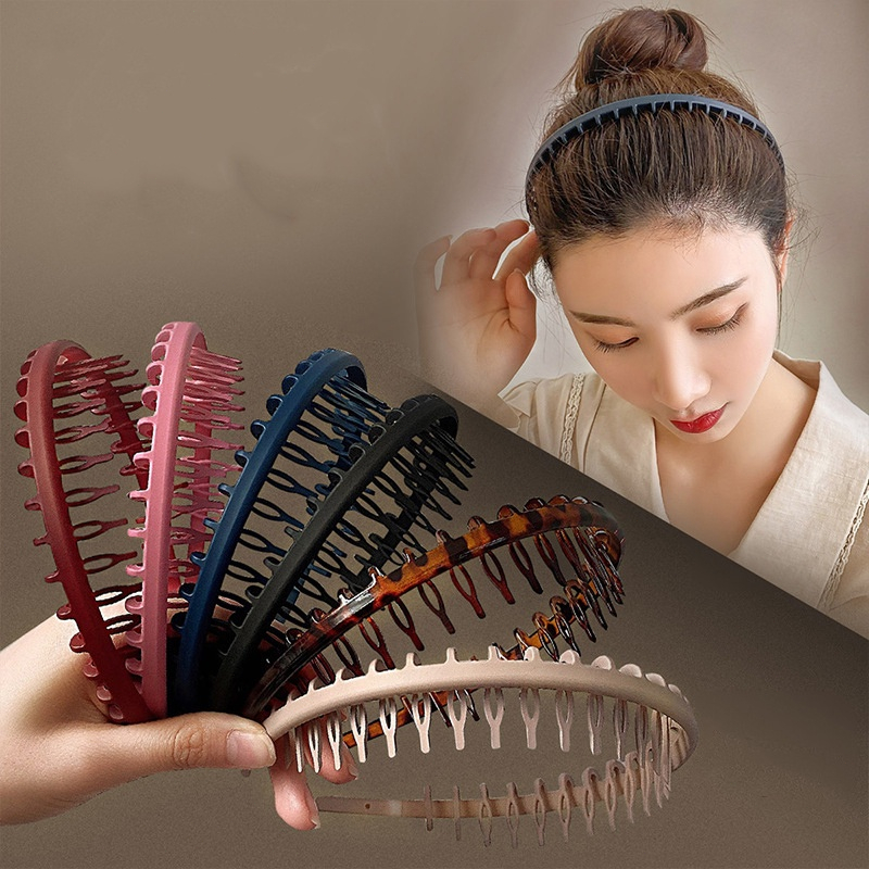 thumbnail image 2 of Vintage High Cranium Artificial Pearl Hairband, Elegant Braided Pearls Headbands With Teeth, Bridal Hair Hoop Rhinestones For Women, Wedding Party Hair Hoop Band Headwear For Bride(3 Pcs 2 of 10
