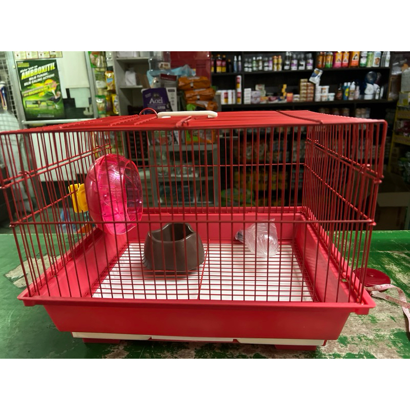 Curated visual reference: Fresh Look at Large Size Hamster Cage With Complete Set Of Accessories