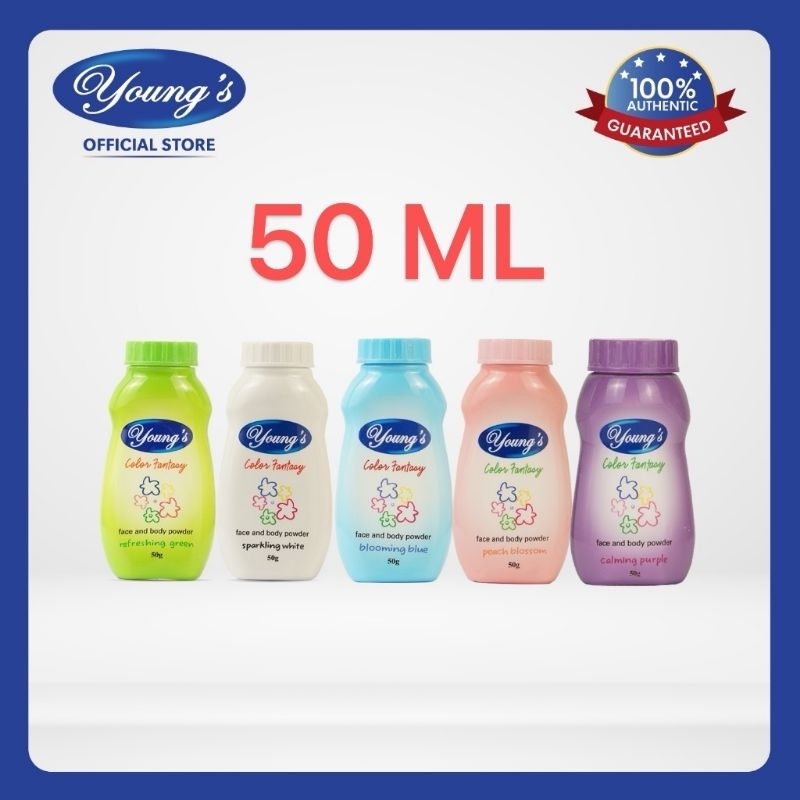 50G young's Baby powder face and body (1pcs) | Shopee Philippines