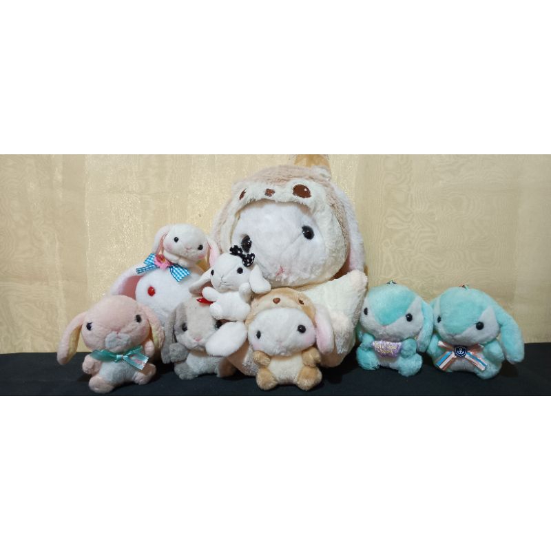 Amuse Loppy Bunny Plush Stuffed Toy Charms Shopee Philippines