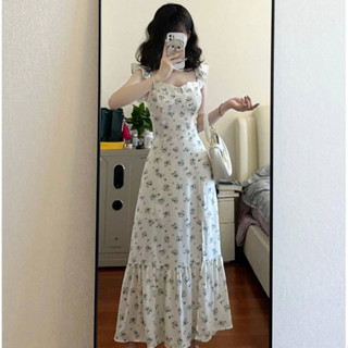 Korean long cheap dress