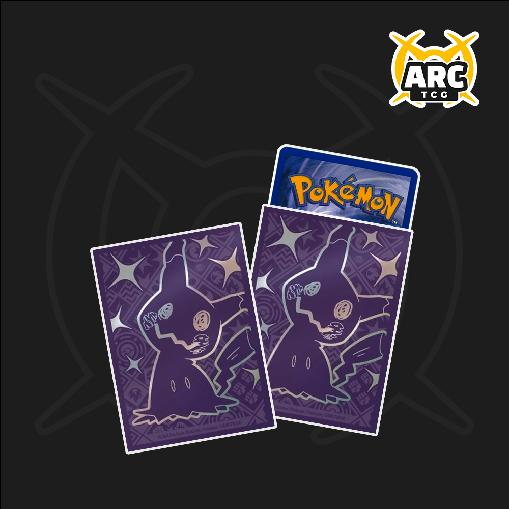 paldean fates card sleeves Pokemon - Shiny Mimikyu - The spotlight glistens on Shiny Pokémon making their fated return to the Pokémon TCG 65 Ct Mimikyu Paldean Fates