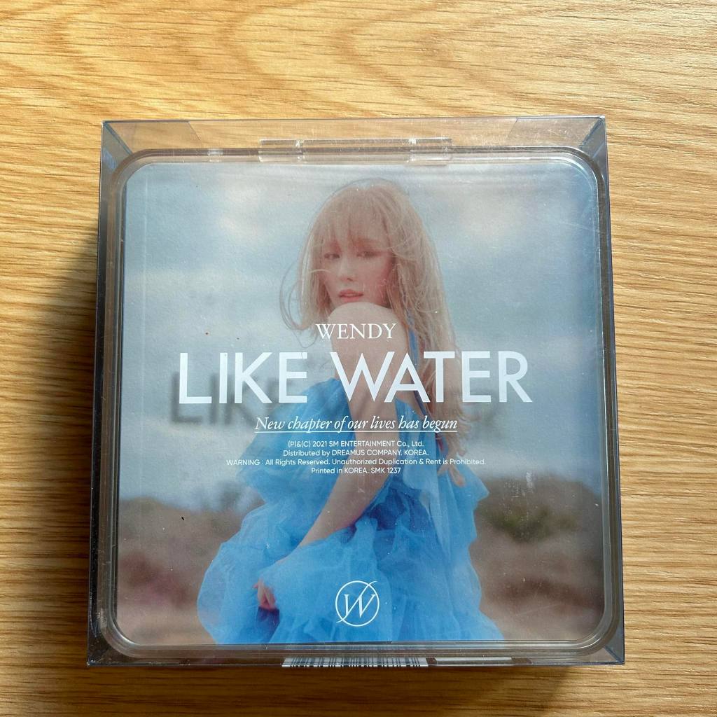 [UNSEALED] Red Velvet Wendy Like Water Album (Case Ver) Shopee