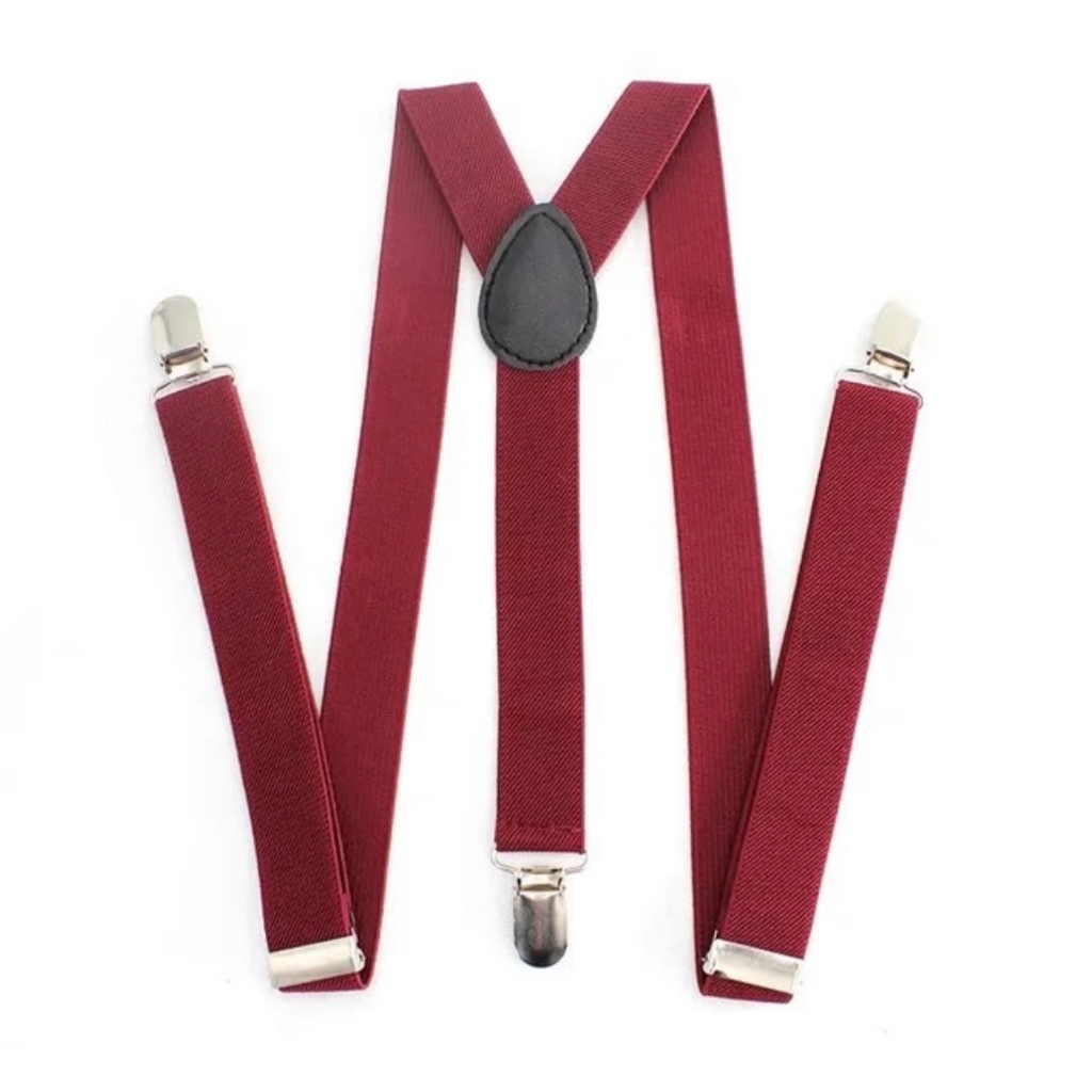 kids suspender ajustable Toddler Elastic Suspenders Y Clip for jumper ...