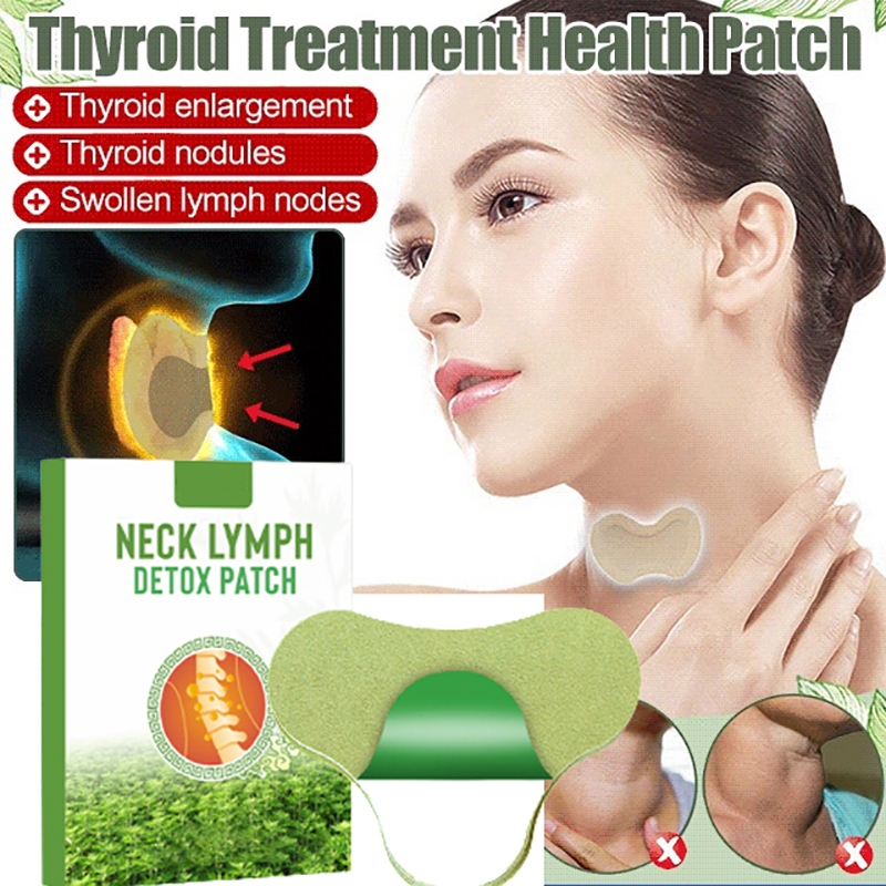 Herbal Thyroid Health Patch Treatment Nodule Thyromegaly Neck Thick
