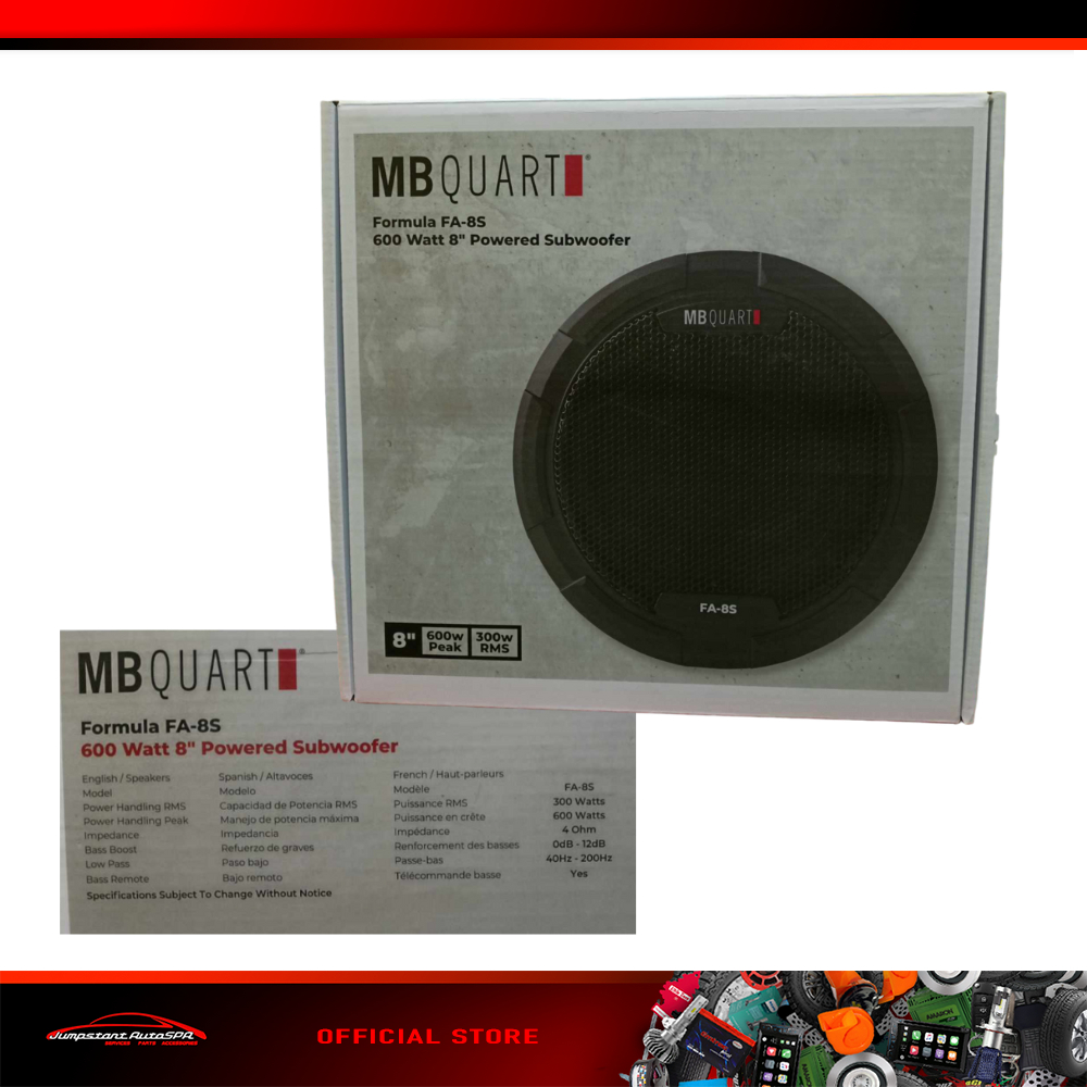 MB Quart Formula FA -8S (600 Watt 8
