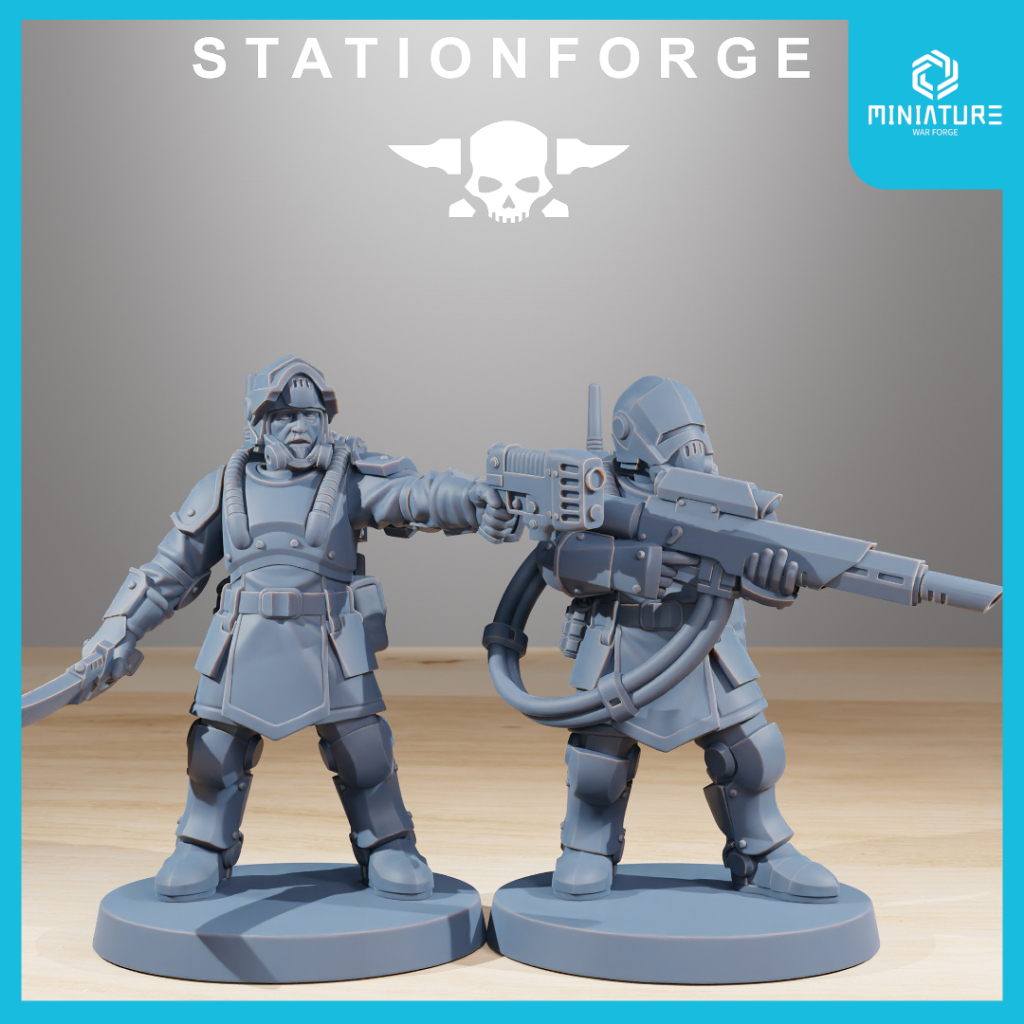 Station Forge | Royal Guard Commandos w/25mm Base | Shopee Philippines