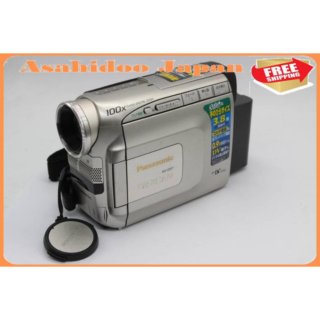 [Used] [Recording confirmed] Panasonic NV-DS7 100x Gold video camera with  battery [Direct from Japan]