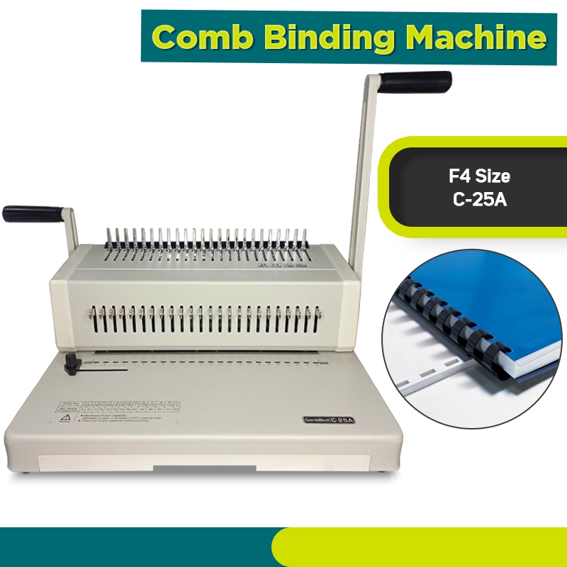 Comb Binding Machine F4 (Long/Legal) | Shopee Philippines