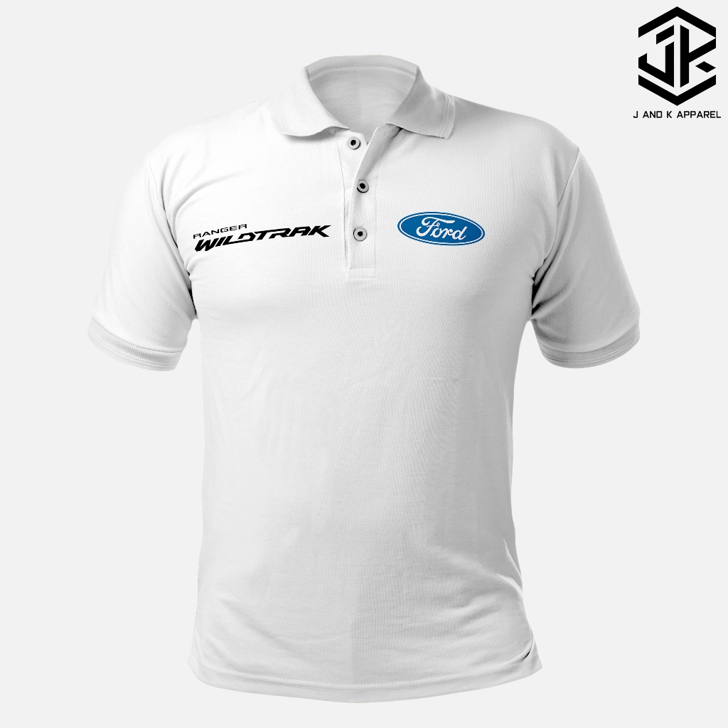 Ford Ranger Wildtrak Polo Shirt | Shopee Philippines