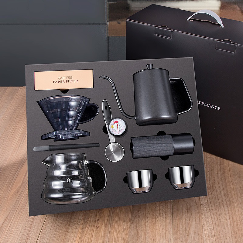 Drip Coffee set 5 Sets White 9 sets Black Pour over coffee set/coffee ...