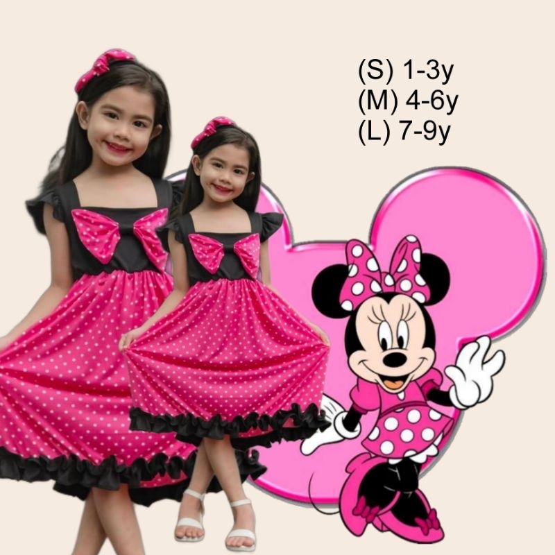 Lulu Disney Small Princess Inspired Dress baby girl ootd baby dress ootd for 1 3 years old Shopee Philippines