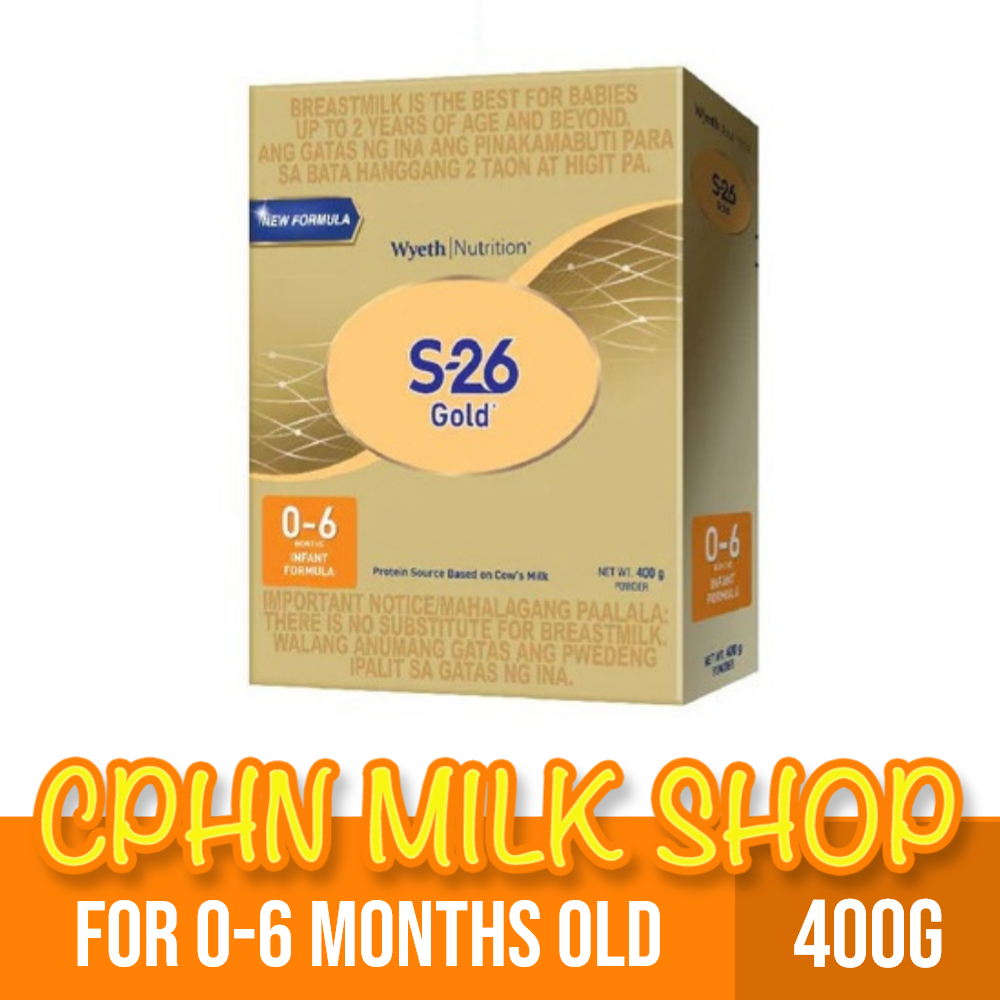 S-26 GOLD® ONE 400g for 0-6 Months Old Infant Formula | Shopee Philippines