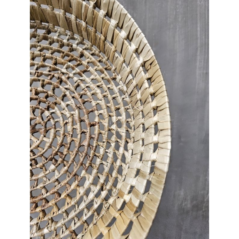 Native Pandan Fruit Tray Basket 12 inch | Shopee Philippines