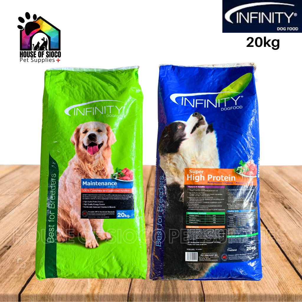 Infinity dog outlet food