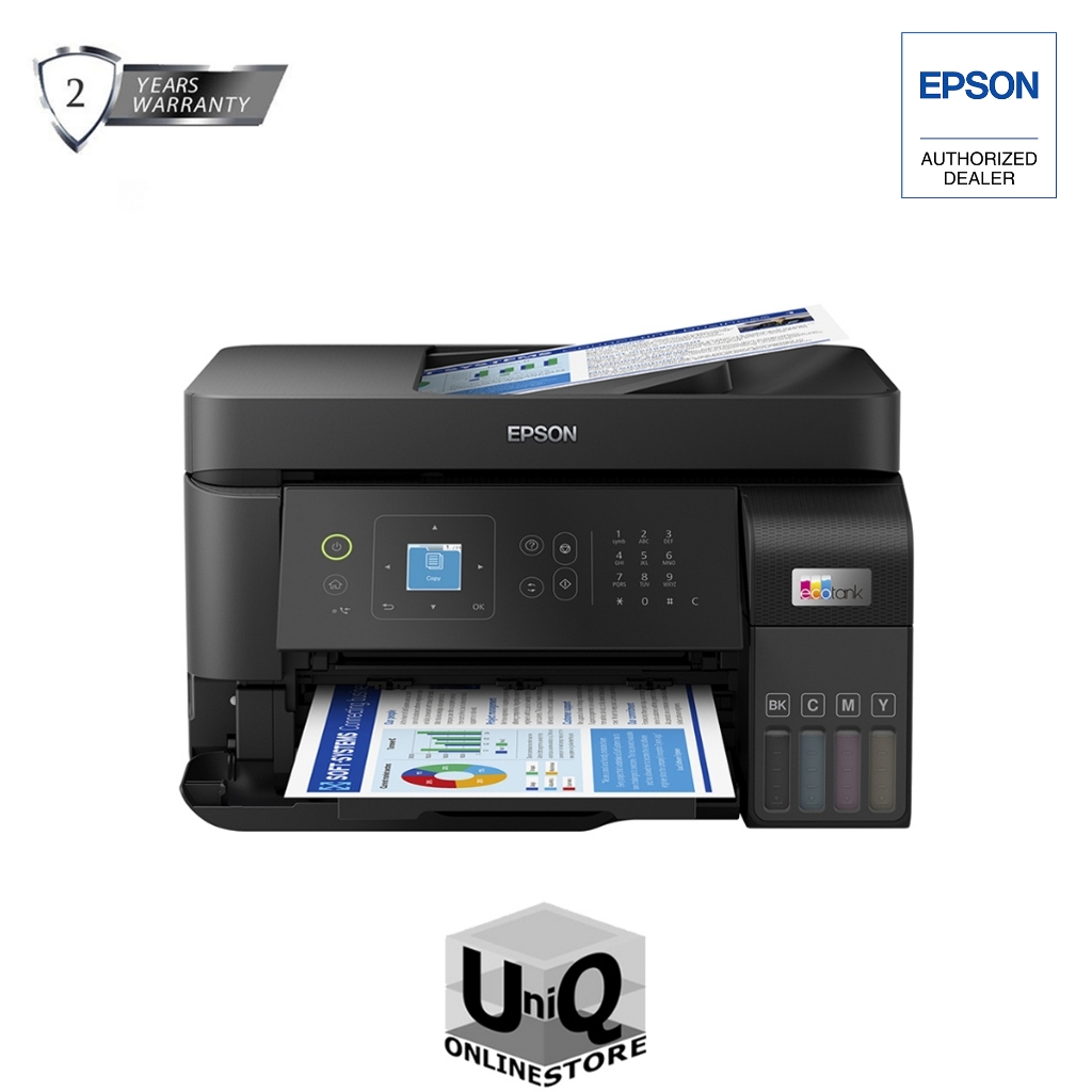 Epson Ecotank L5590 Ink Tank Printer A4 Multifunction Printer With Adf And Fax Shopee Philippines 9766