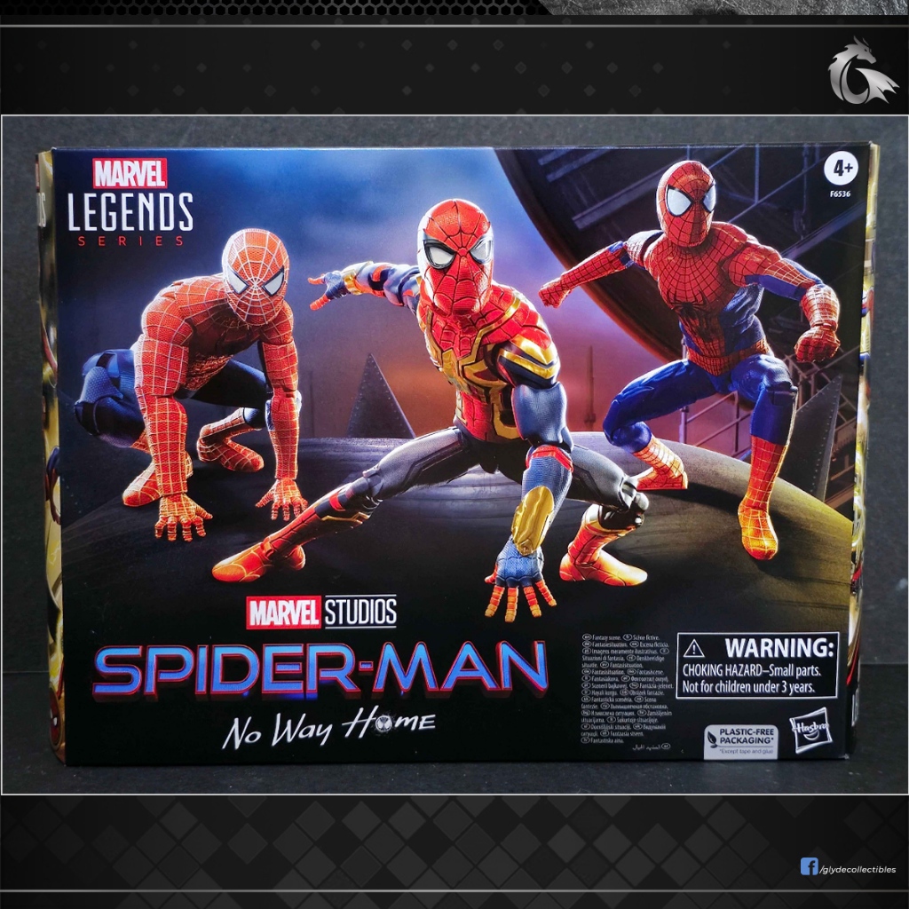 Hasbro: Marvel Legends Series - Spider-Man: No Way Home 3-Pack | Shopee  Philippines