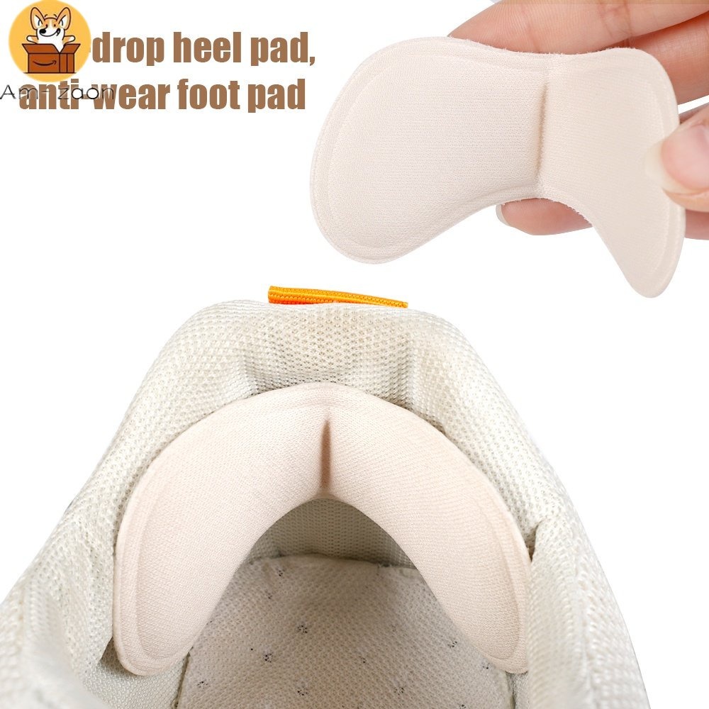 2pcs Soft Foam Insoles Heel Patch Pain Relief Anti-Abrasive Pad/Foot ...