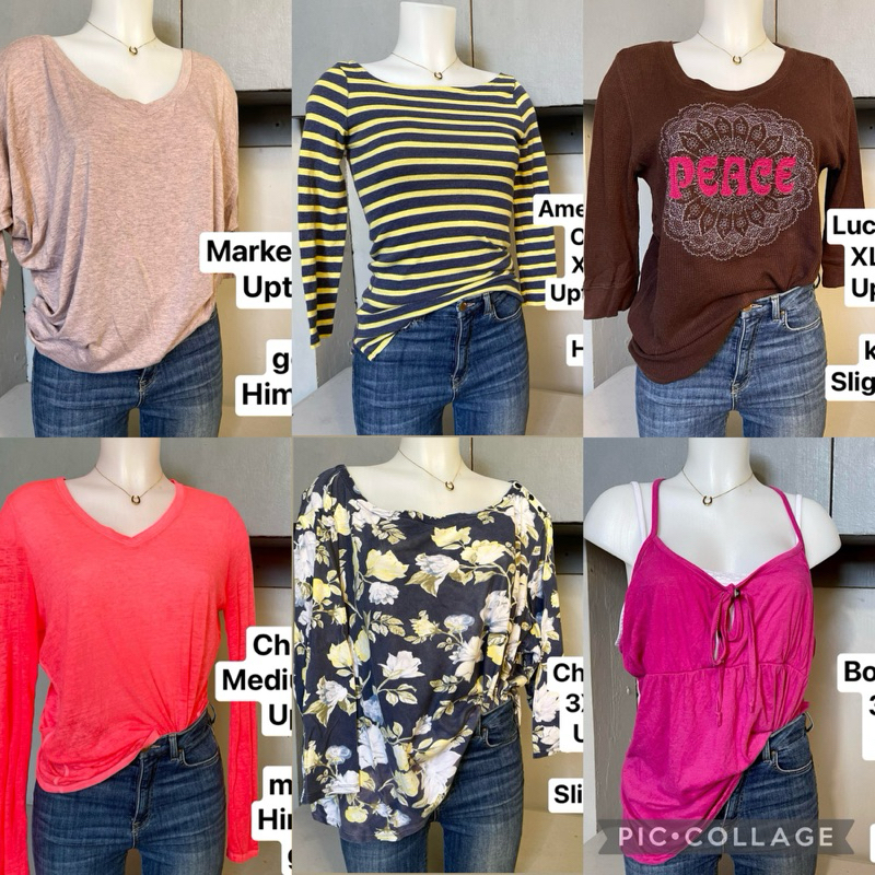 13 - PRELOVED US TOPS ASSORTED | Shopee Philippines