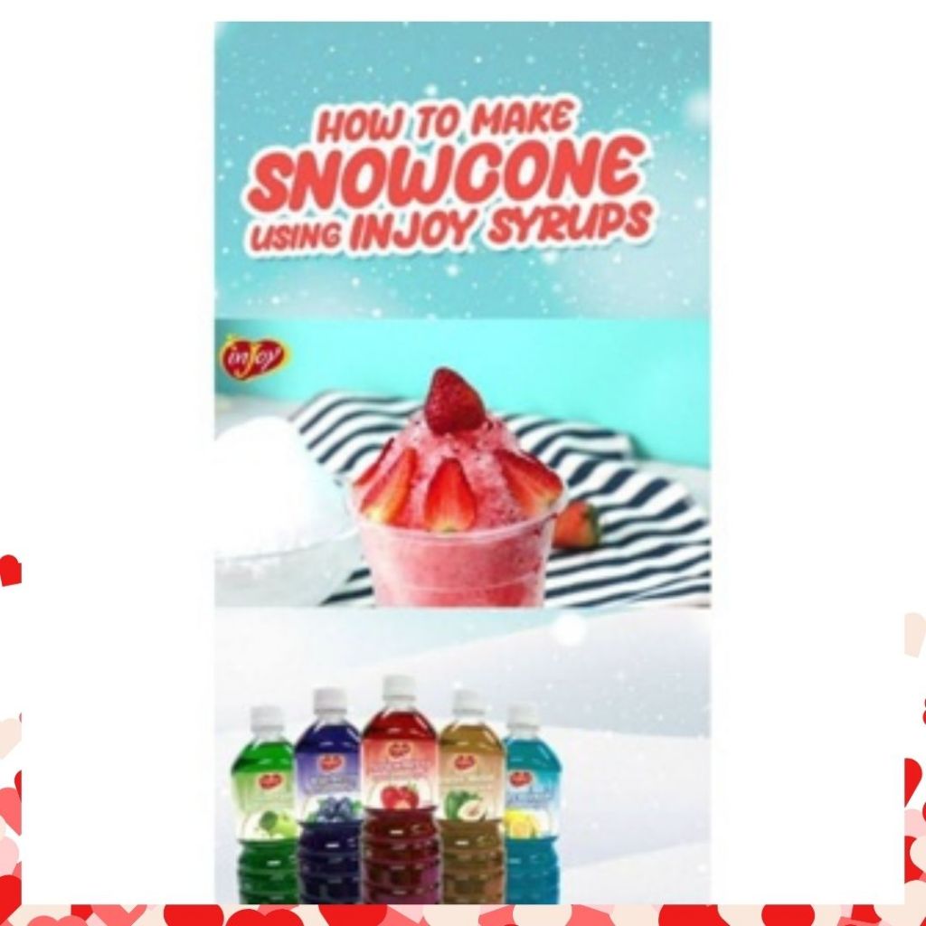 Injoy Fruit Flavored Syrup for Drinks Juice FruitTea Desserts | Shopee ...