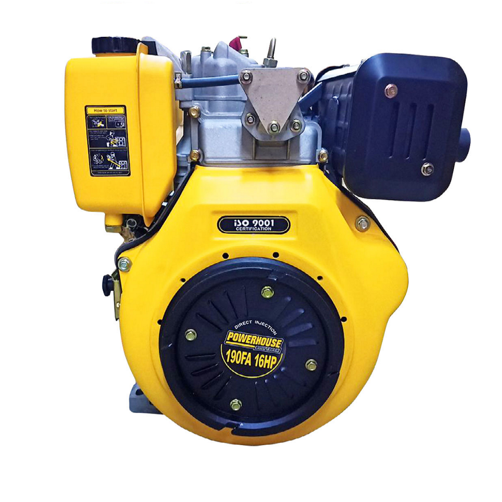 POWERHOUSE 16HP Industrial Diesel Standard Speed Engine 3,600RPM 16HP ...