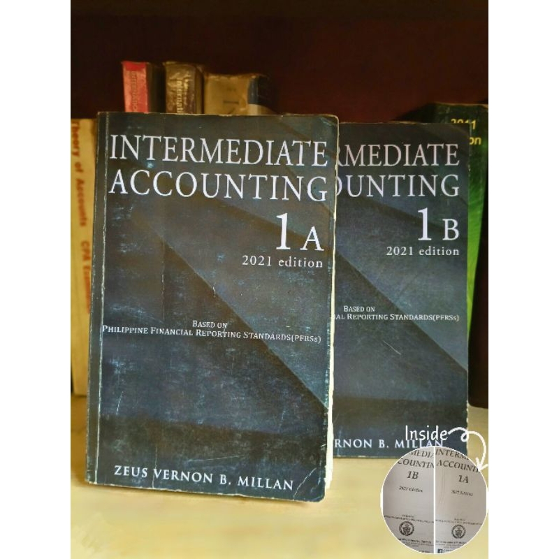 Intermediate Accounting 1A&B Millan 2021 edition (sold by set) Shopee