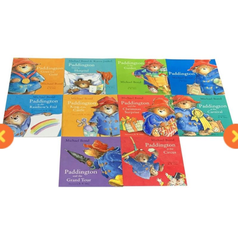 Paddington bear by michael bond 15 books books2door clearance