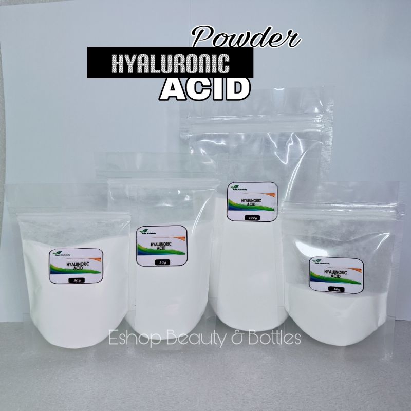 Hyaluronic Acid > HA Powder > also available in 50g, 100g, 250g, 500g ...