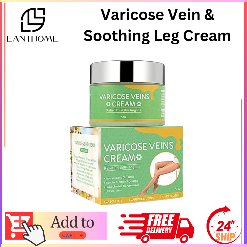 Varicose Vein & Soothing Leg Cream | Shopee Philippines